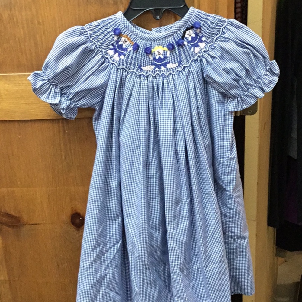 Cheerleader smock dress